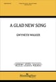 A Glad New Song SATB choral sheet music cover